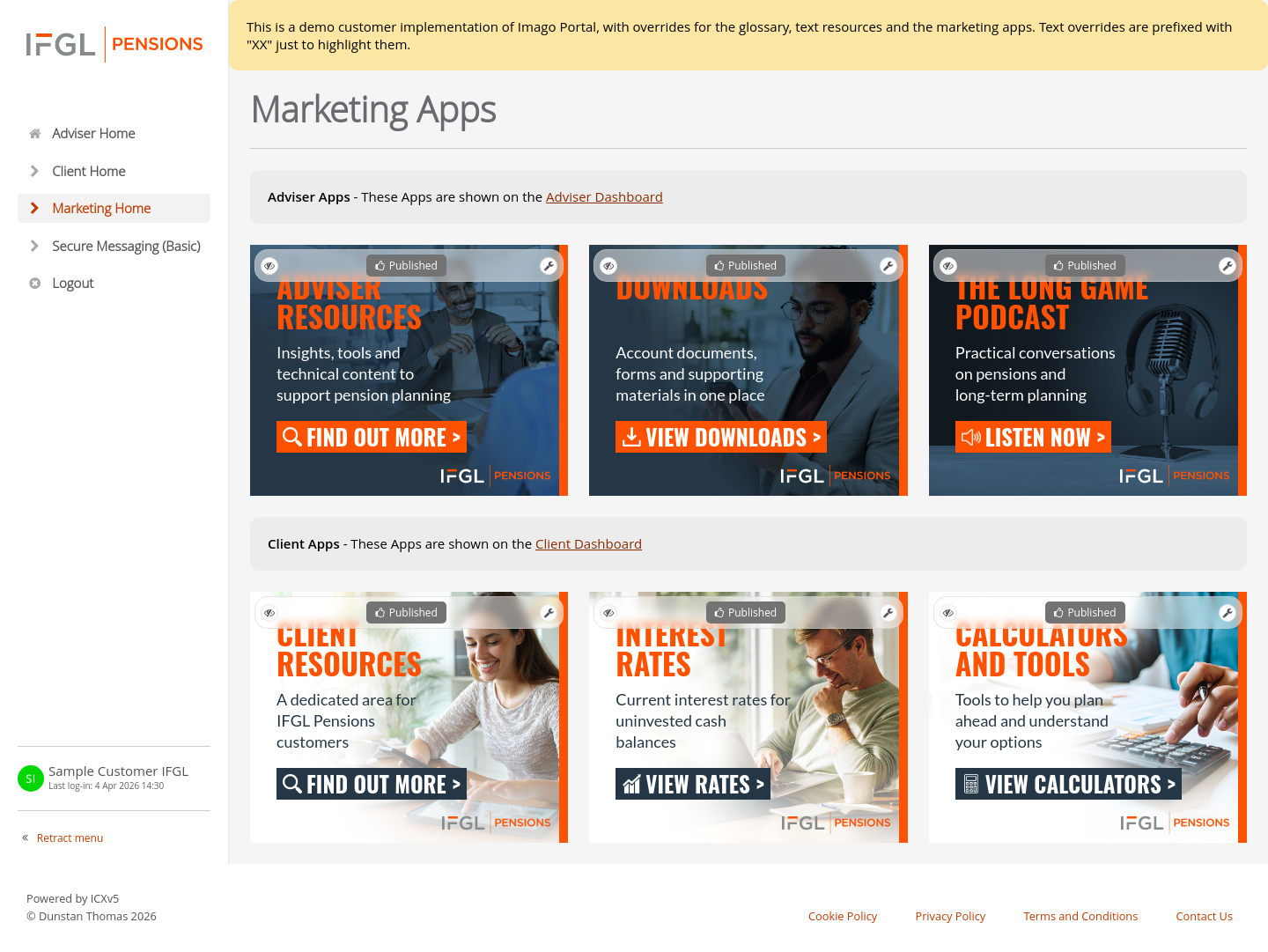 Customer-IFGL > 03 Marketing Dashboard